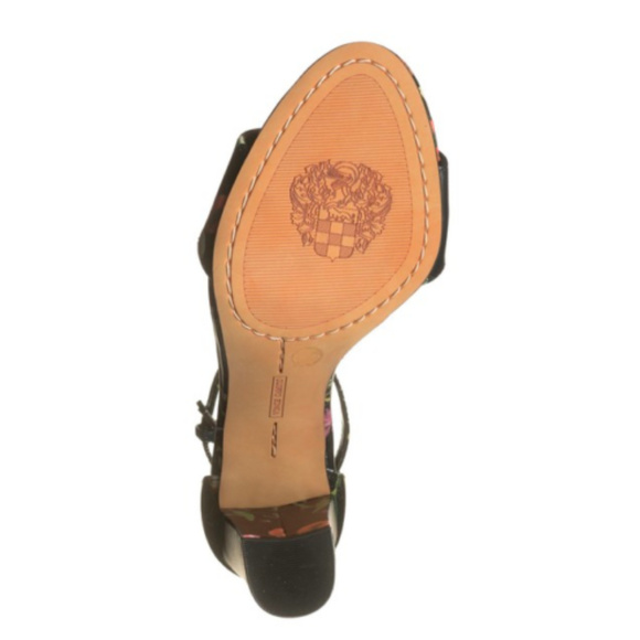 Vince Camuto Corlina Black Ankle Strap Sandals - Picture 5 of 5